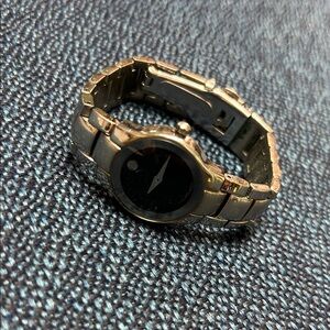 Movado Museum Gold and Black Watch T4A4028K